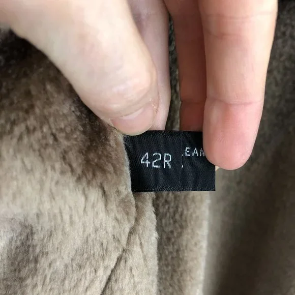 Charles Klein Men's Size 42R Brown Double Breasted Long Sleeve Trench Coat - Picture 9 of 11